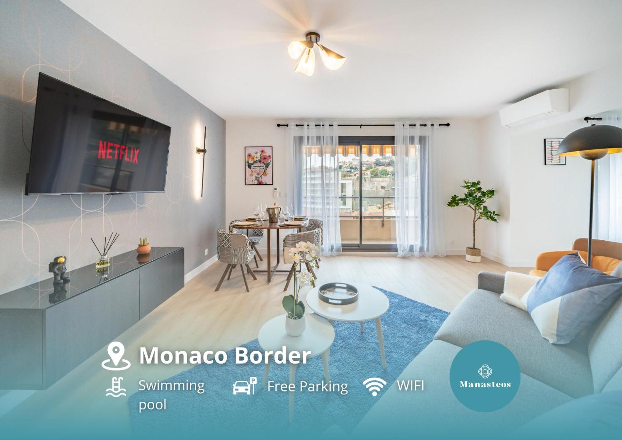 5mn Monaco - Vue mer - Parking - Piscine - BB Apartment Beausoleil Exterior photo